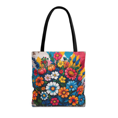 Artistic Surge - Eco-Friendly Canvas Tote Bag - FLOWERS