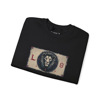 Leo - Gothic Zodiac Blue Sweatshirt