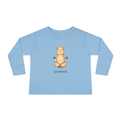 Zen Inside Long Sleeve Tee - ALPACA