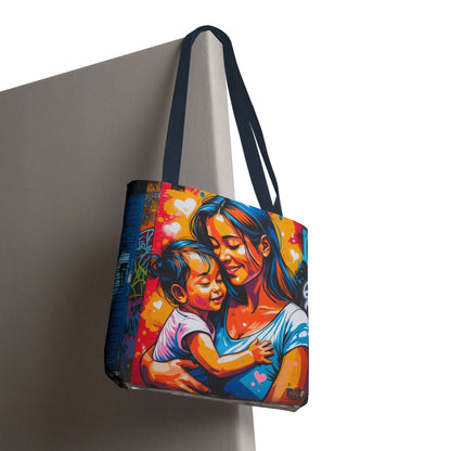 Artistic Surge - Eco-Friendly Canvas Tote Bag - HUG