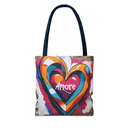 Artistic Surge - Eco-Friendly Canvas Tote Bag - HEART