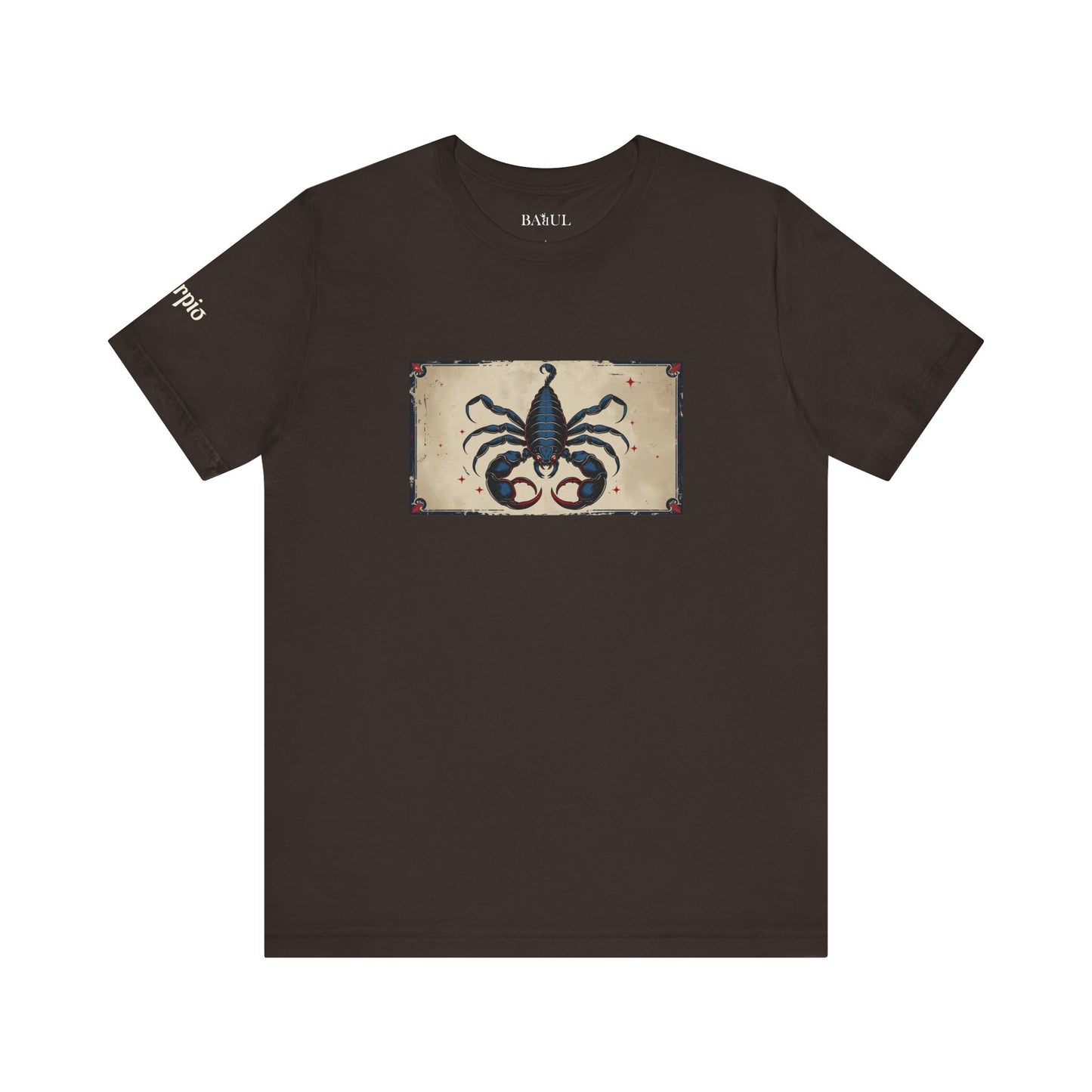 Scorpio - Gothic Zodiac T-Shirt. Zodiac in the Shadows