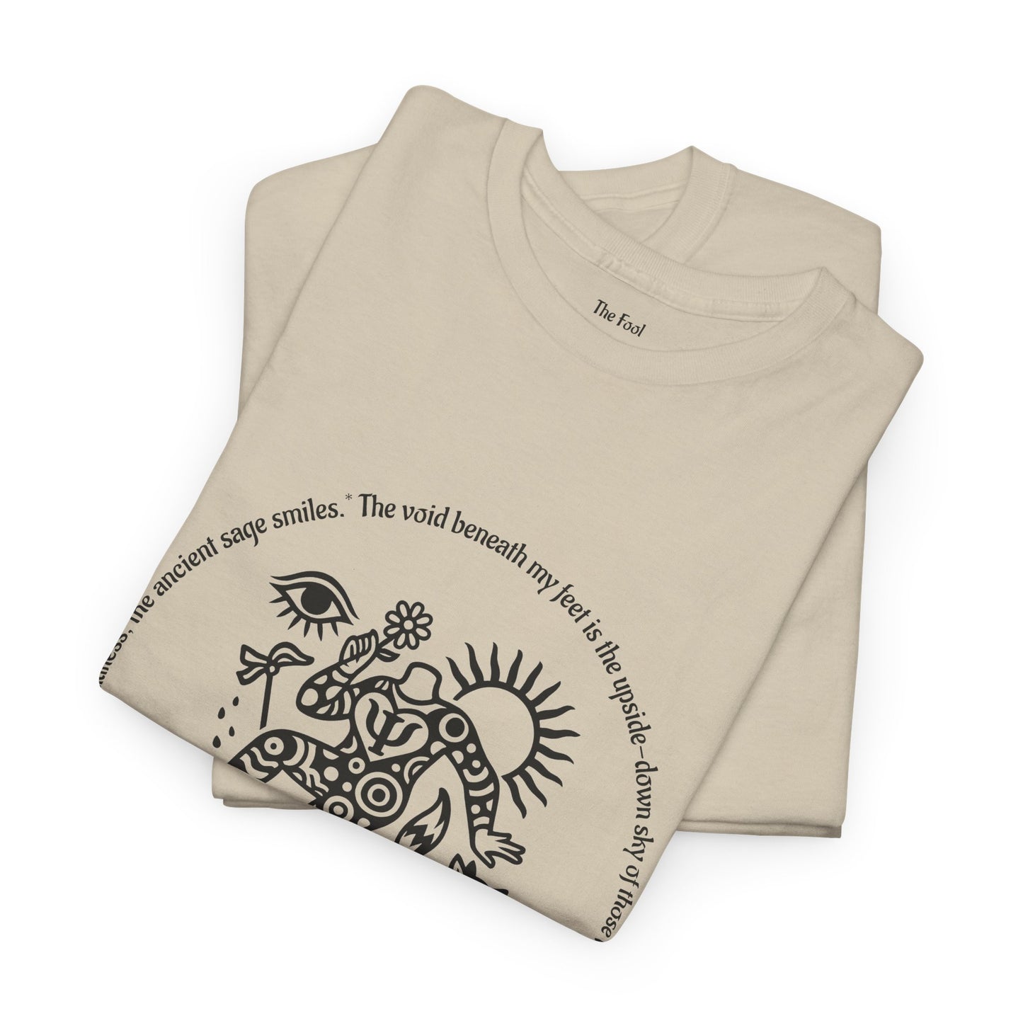 The Fool - ArcanaPop T-Shirt – Where Tarot Magic Meets Pop Art