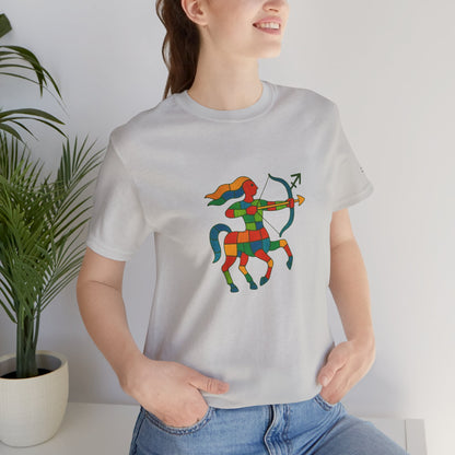 SAGITTARIUS - T-shirt, The Zodiac in Colors
