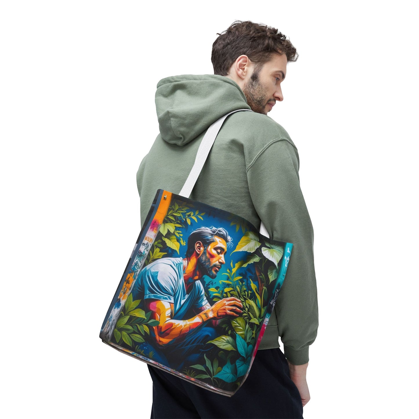 Artistic Surge - Eco-Friendly Canvas Tote Bag - LOVE FOR NATURE