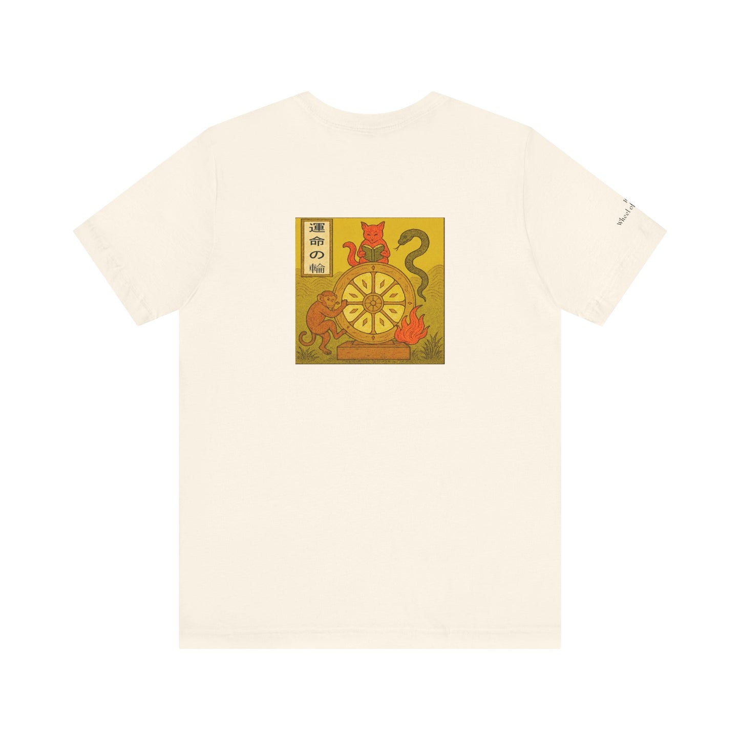 Wheel of Fortune - Tarot in Ukiyo-e Style