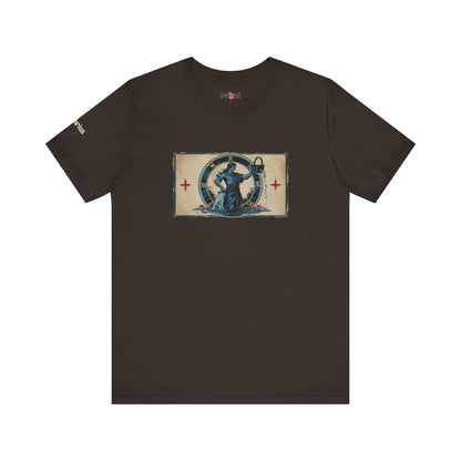 Aquarius - Gothic Zodiac T-Shirt. Zodiac in the Shadows
