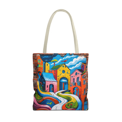 Artistic Surge - Eco-Friendly Canvas Tote Bag - HOUSES