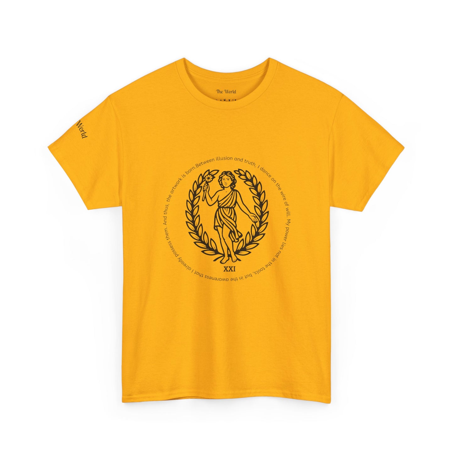 The World - ArcanaPop T-Shirt – Where Tarot Magic Meets Pop Art