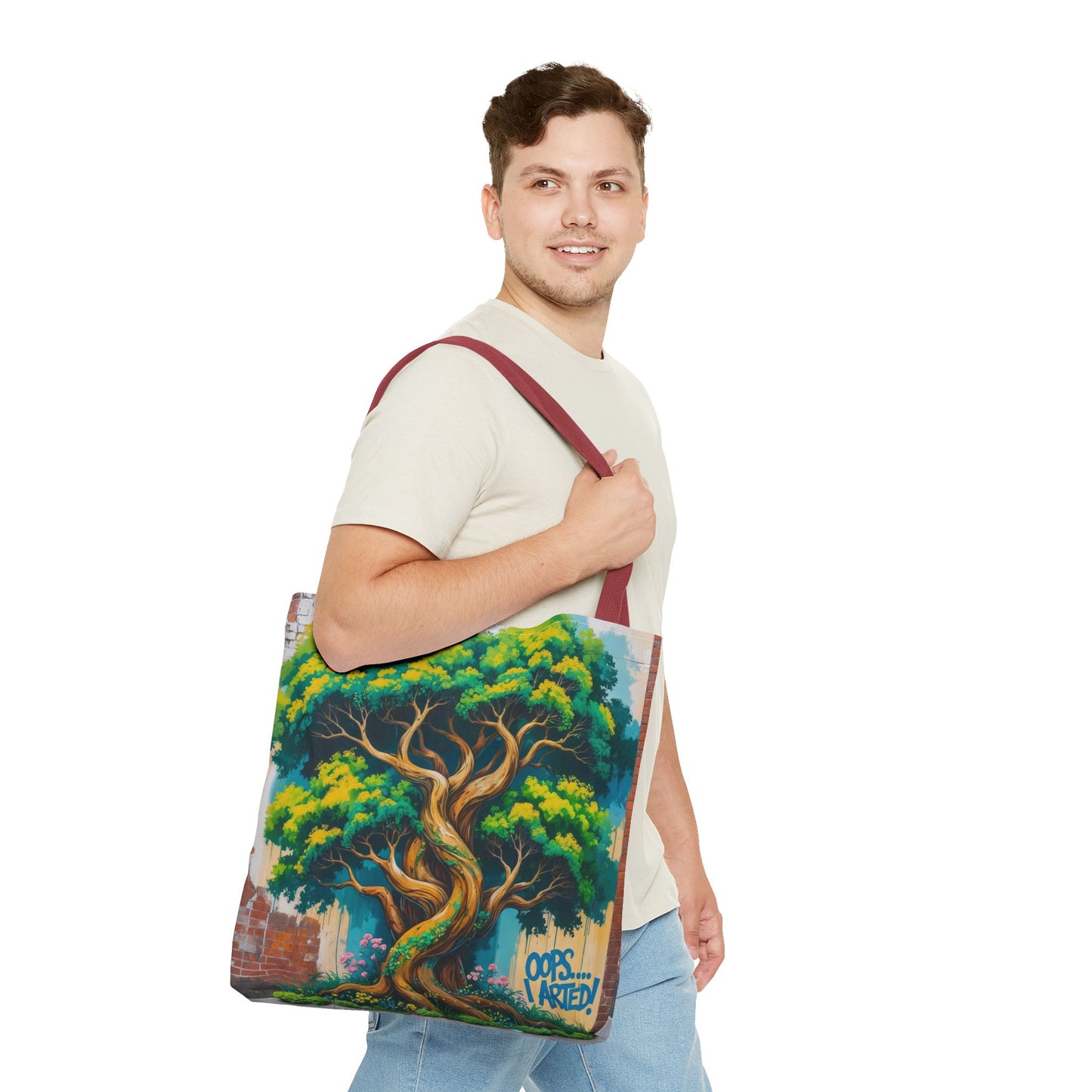Artistic Surge - Eco-Friendly Canvas Tote Bag - OOPS TREE
