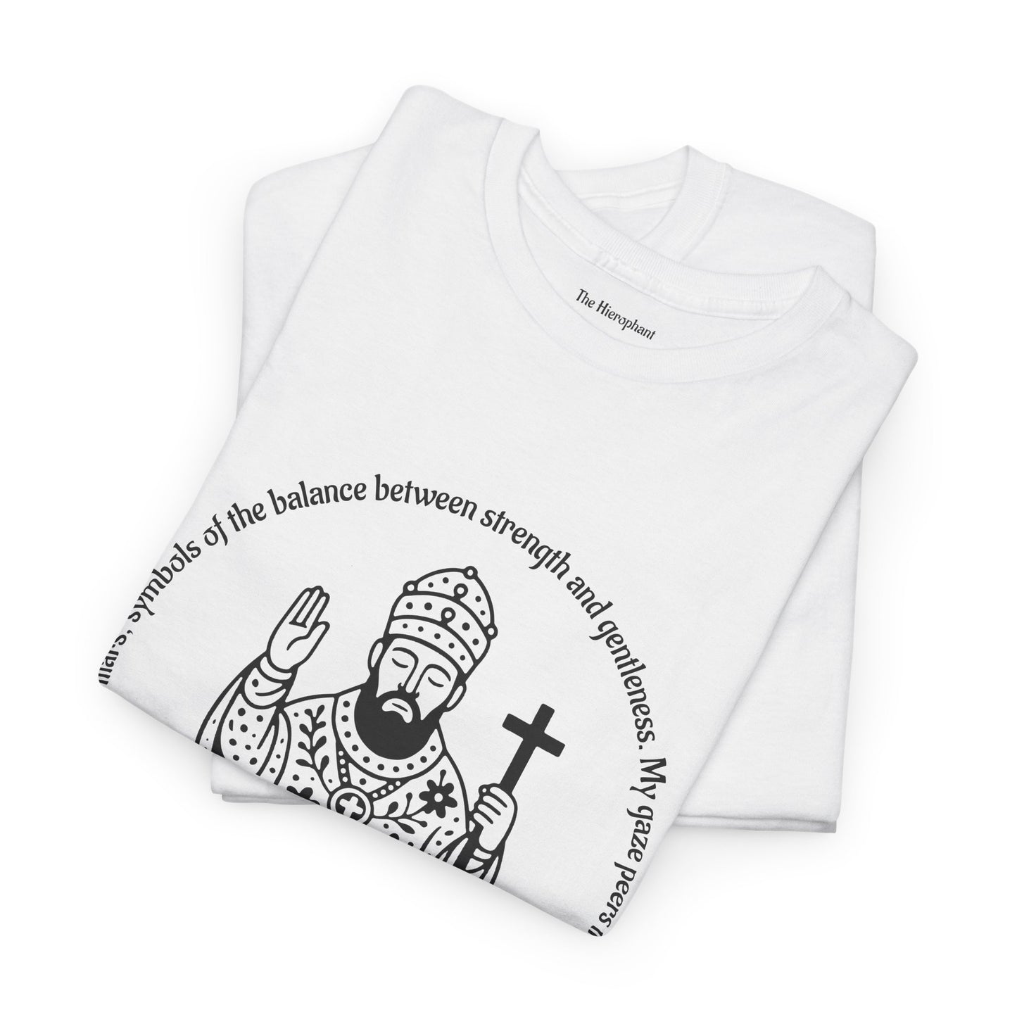 The Hierophant - ArcanaPop T-Shirt – Where Tarot Magic Meets Pop Art