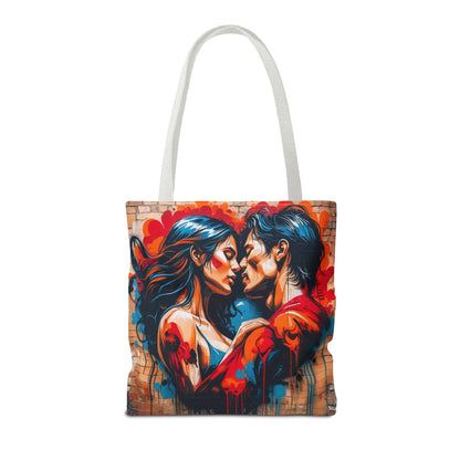 Artistic Surge - Eco-Friendly Canvas Tote Bag - LOVERS