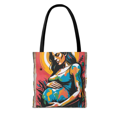 Artistic Surge - Eco-Friendly Canvas Tote Bag - MATERNITY