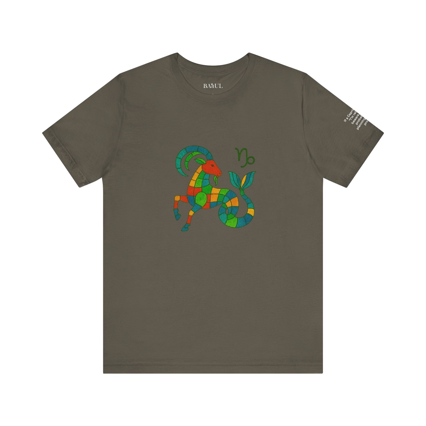 CAPRICORN - T-shirt, The Zodiac in Colors
