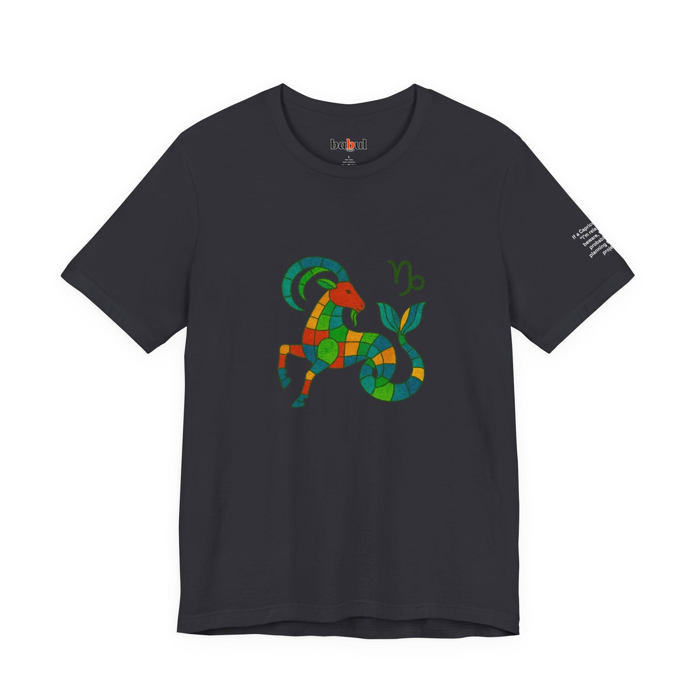 CAPRICORN - T-shirt, The Zodiac Signs According to Saint Phalle