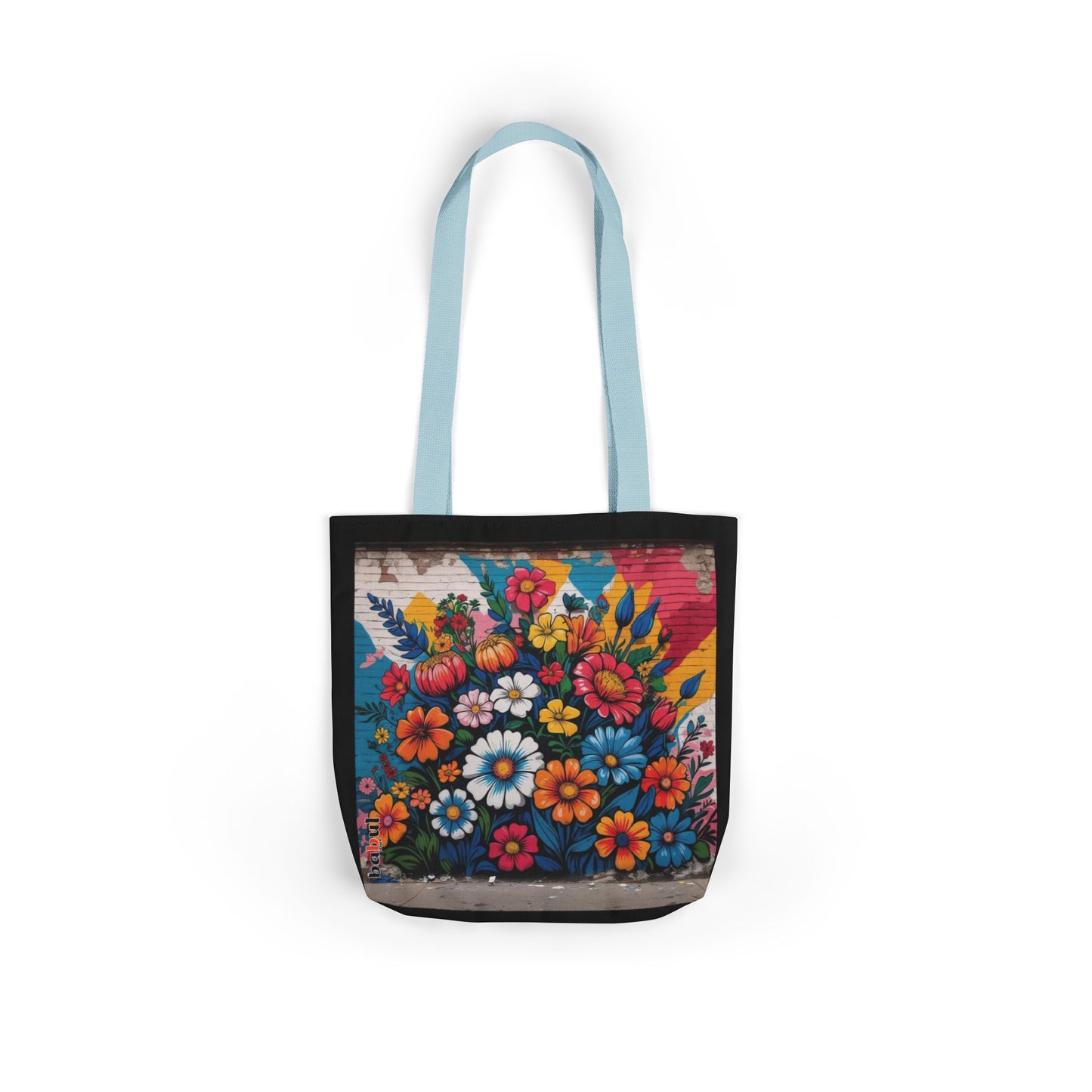 Artistic Surge - Eco-Friendly Canvas Tote Bag - FLOWERS