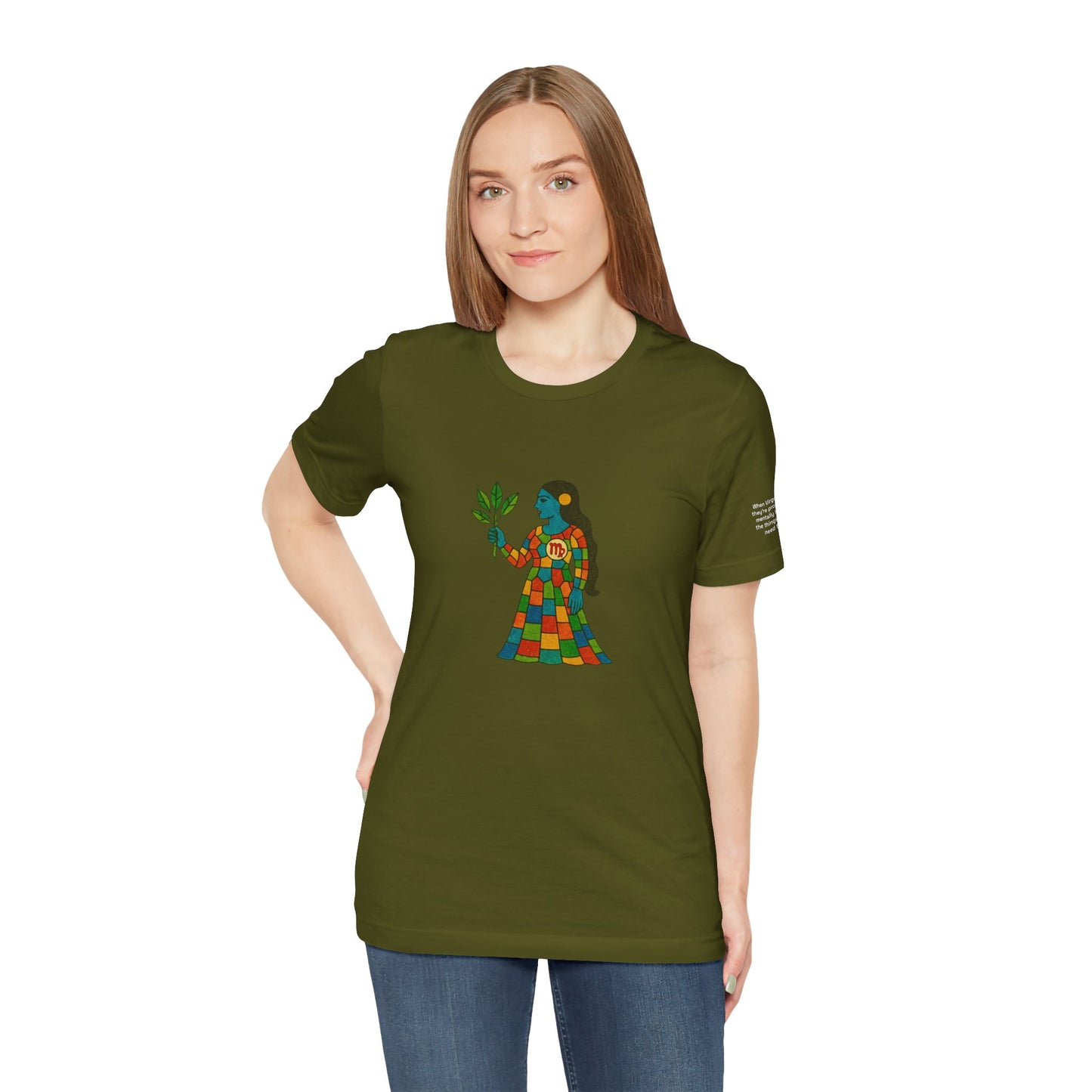 VIRGO - T-shirt, The Zodiac in Colors
