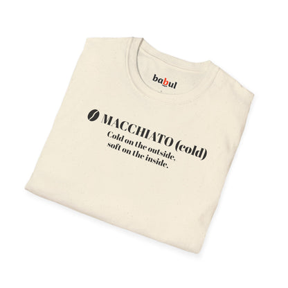 CoffeeTherapy T-Shirt – Irony Is the Best Cure (Right After Coffee)