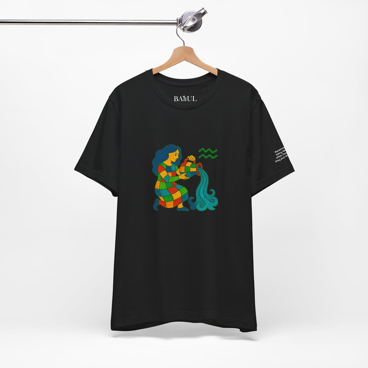 AQUARIUS - T-shirt, The Zodiac in Colors
