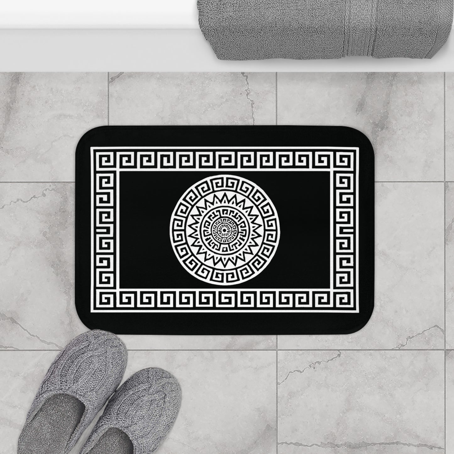 Geometric Bath Mat