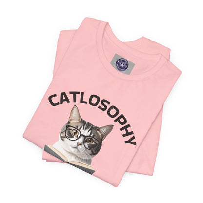 Catlosophy Unisex Jersey Short Sleeve Tee –  "You can't please everyone" Design