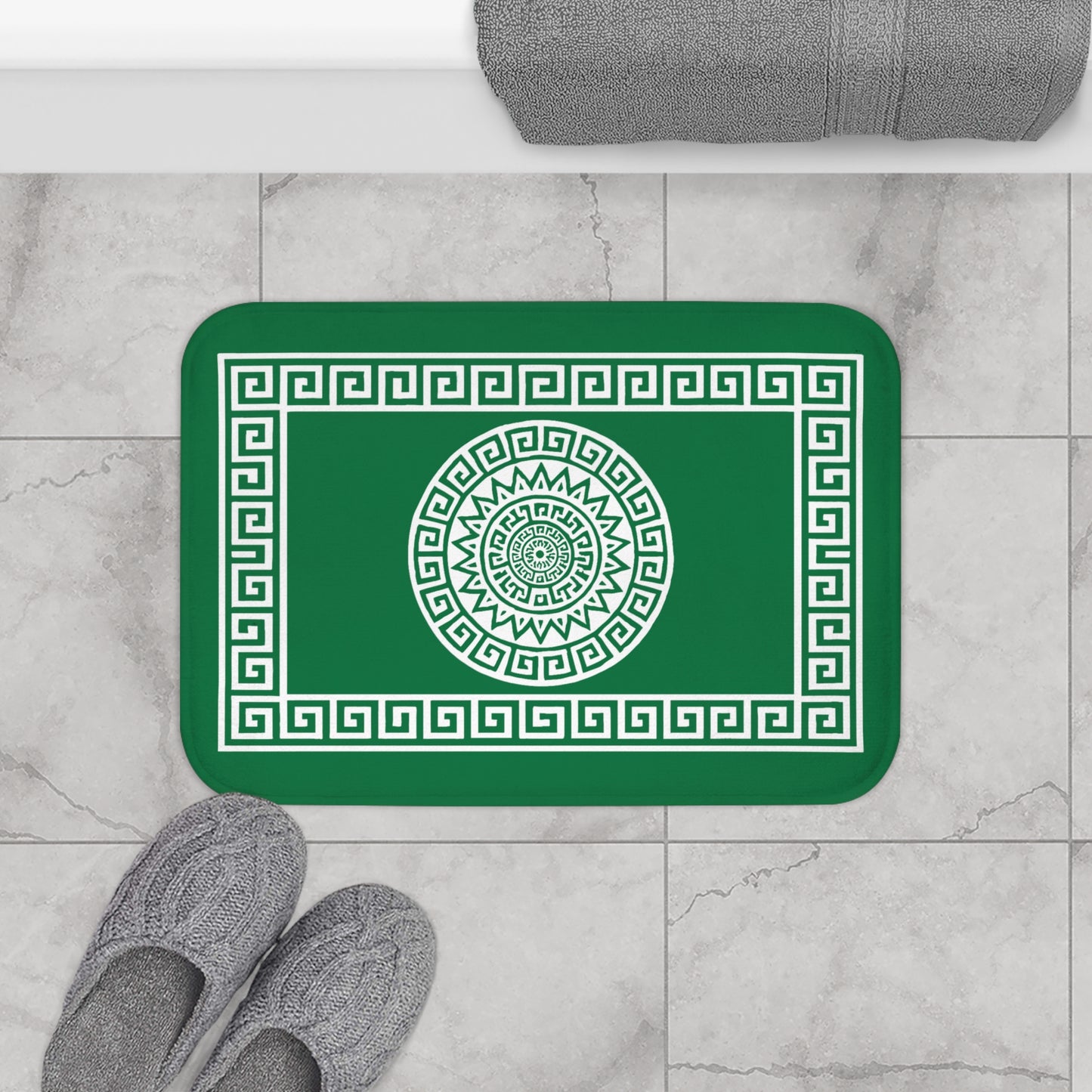 Geometric Bath Mat