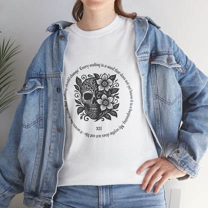 Death - ArcanaPop T-Shirt – Where Tarot Magic Meets Pop Art