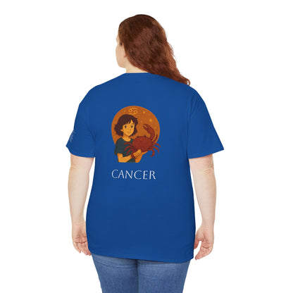 CANCER - Dreamy Zodiac T-Shirts – The Magic of the Stars in Ghibli Style