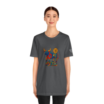 TAURUS - T-shirt, The Zodiac in Colors
