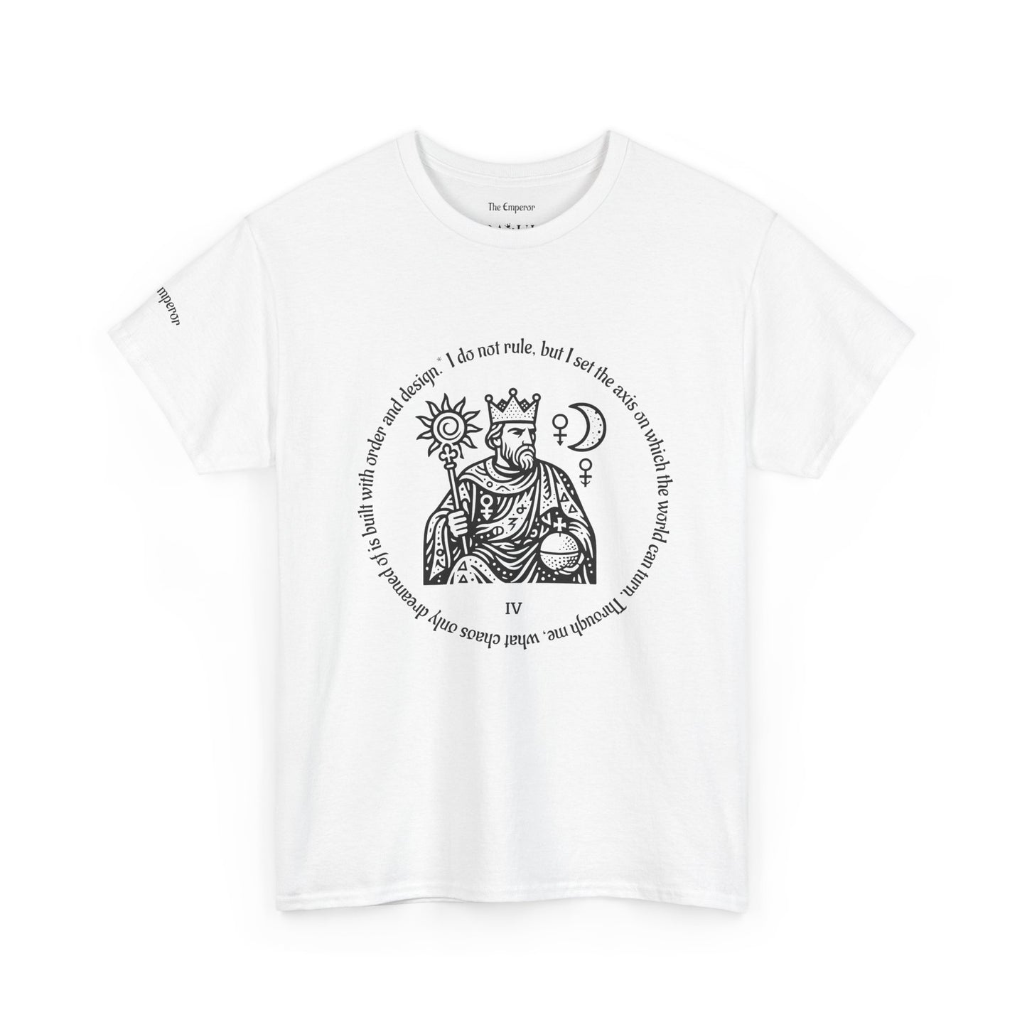 The Emperor - ArcanaPop T-Shirt – Where Tarot Magic Meets Pop Art