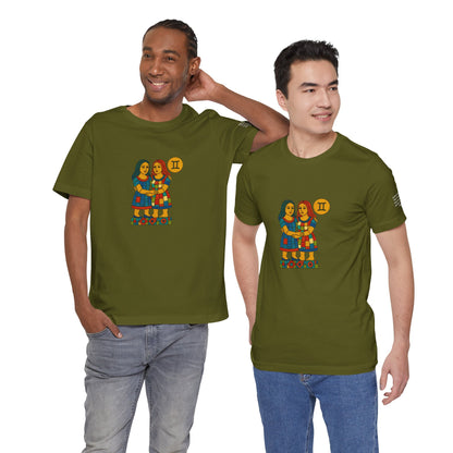 GEMINI - T-shirt, The Zodiac in Colors