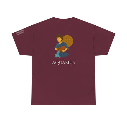 AQUARIUS - Dreamy Zodiac T-Shirts – The Magic of the Stars