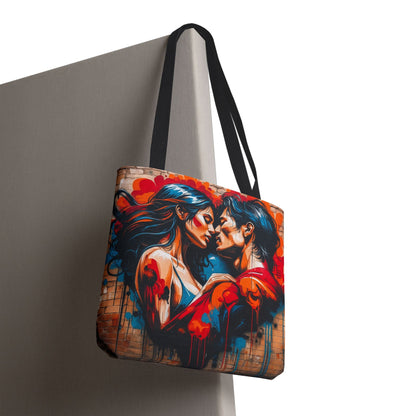 Artistic Surge - Eco-Friendly Canvas Tote Bag - LOVERS