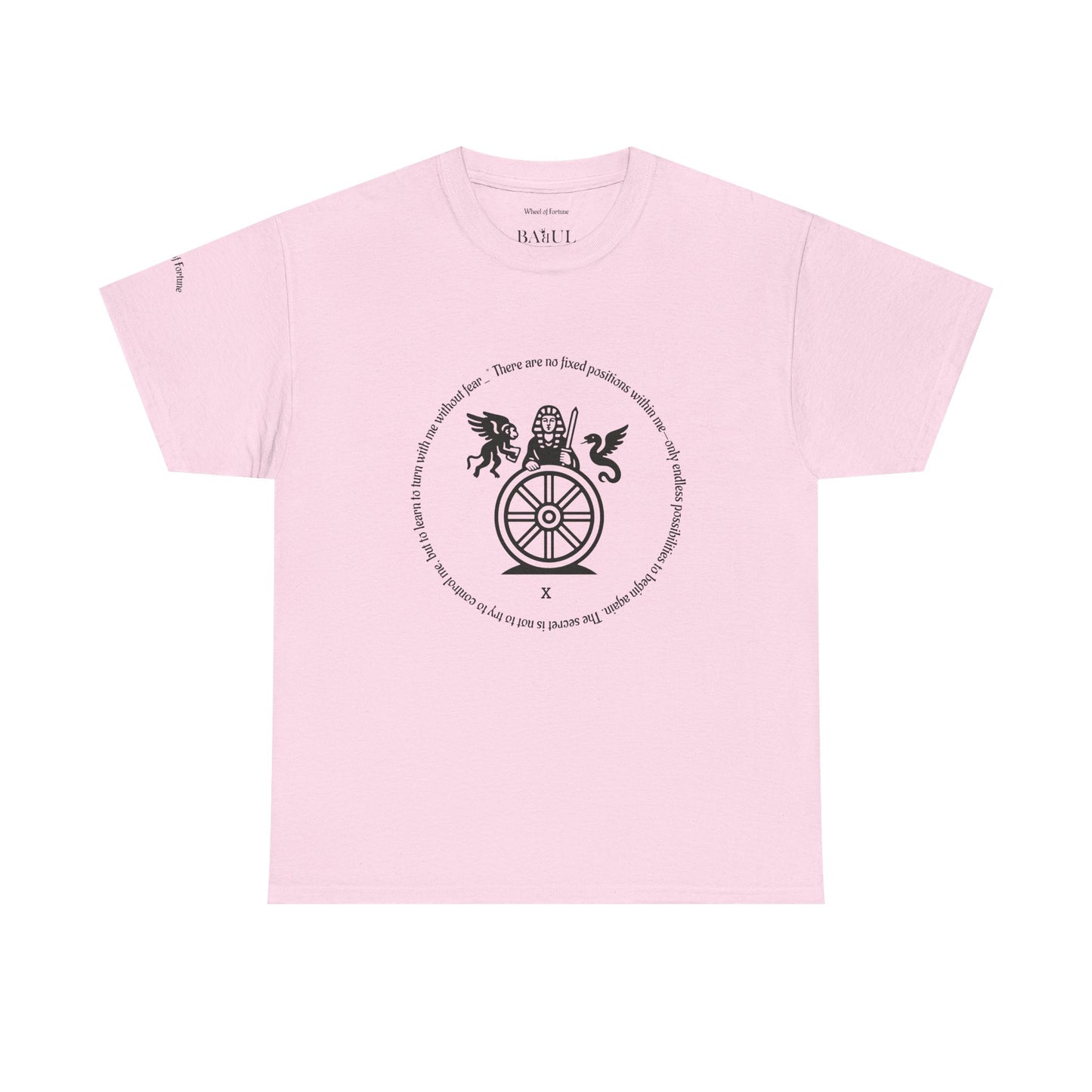 Wheel of Fortune - ArcanaPop T-Shirt – Where Tarot Magic Meets Pop Art