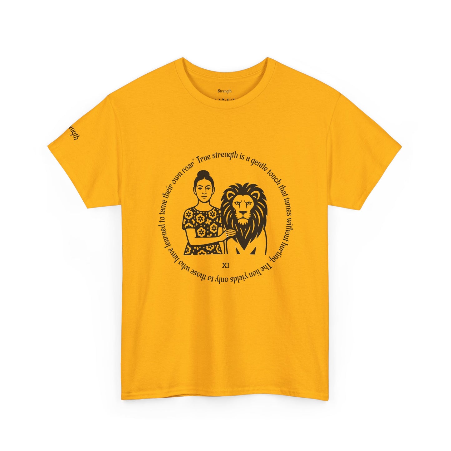 Strength - ArcanaPop T-Shirt – Where Tarot Magic Meets Pop Art