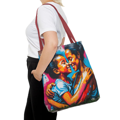 Artistic Surge - Eco-Friendly Canvas Tote Bag - SMILING HUG