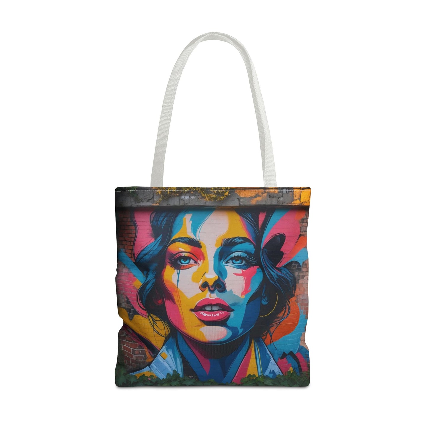 Artistic Surge - Eco-Friendly Canvas Tote Bag - WOMAN'S FACE