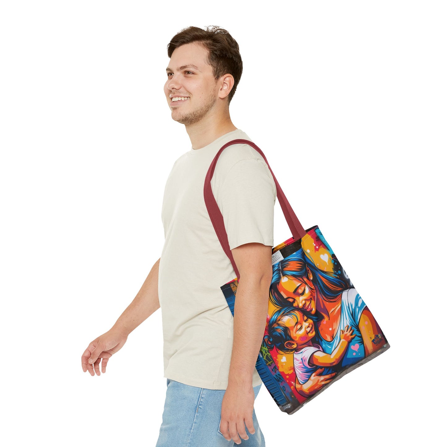 Artistic Surge - Eco-Friendly Canvas Tote Bag - HUG