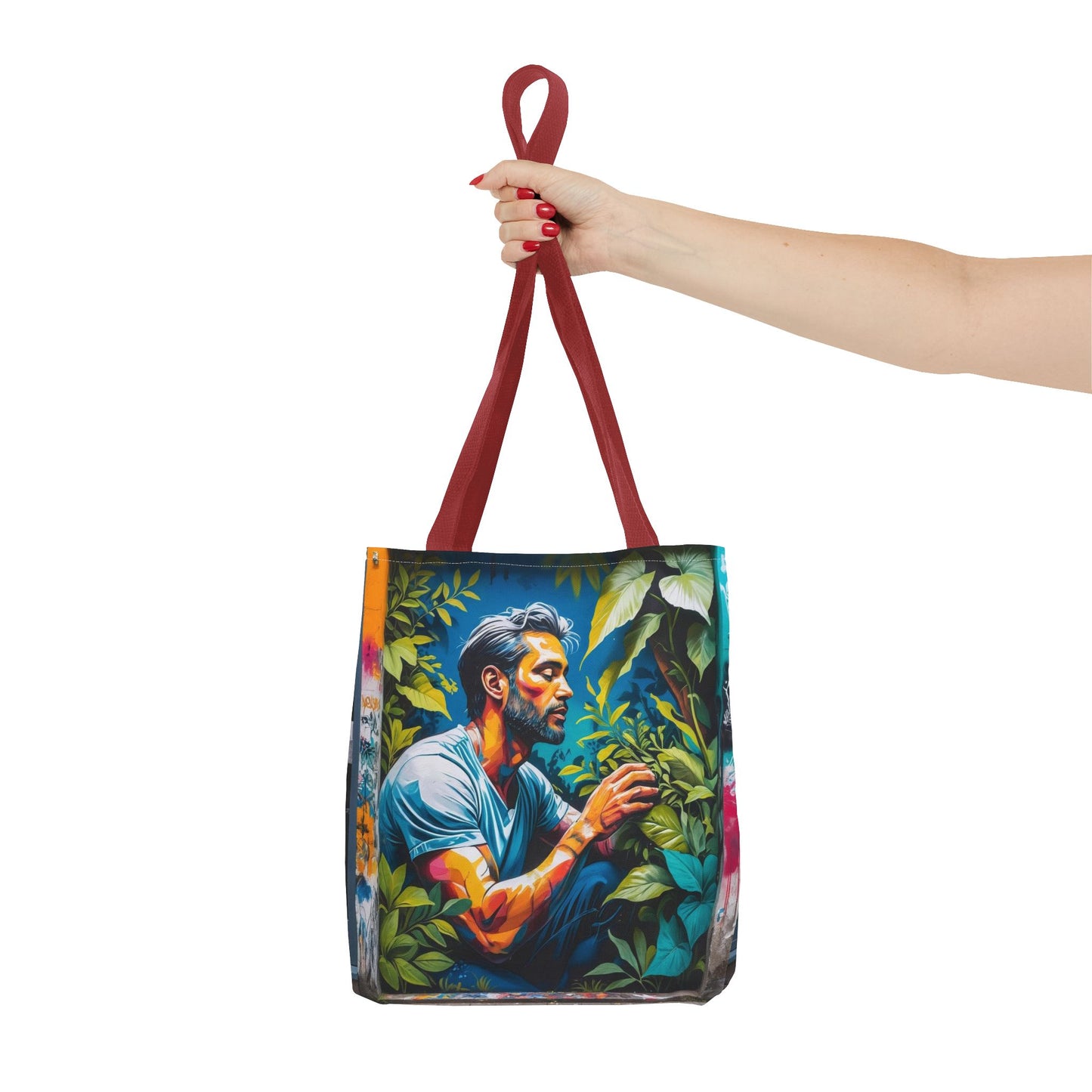 Artistic Surge - Eco-Friendly Canvas Tote Bag - LOVE FOR NATURE