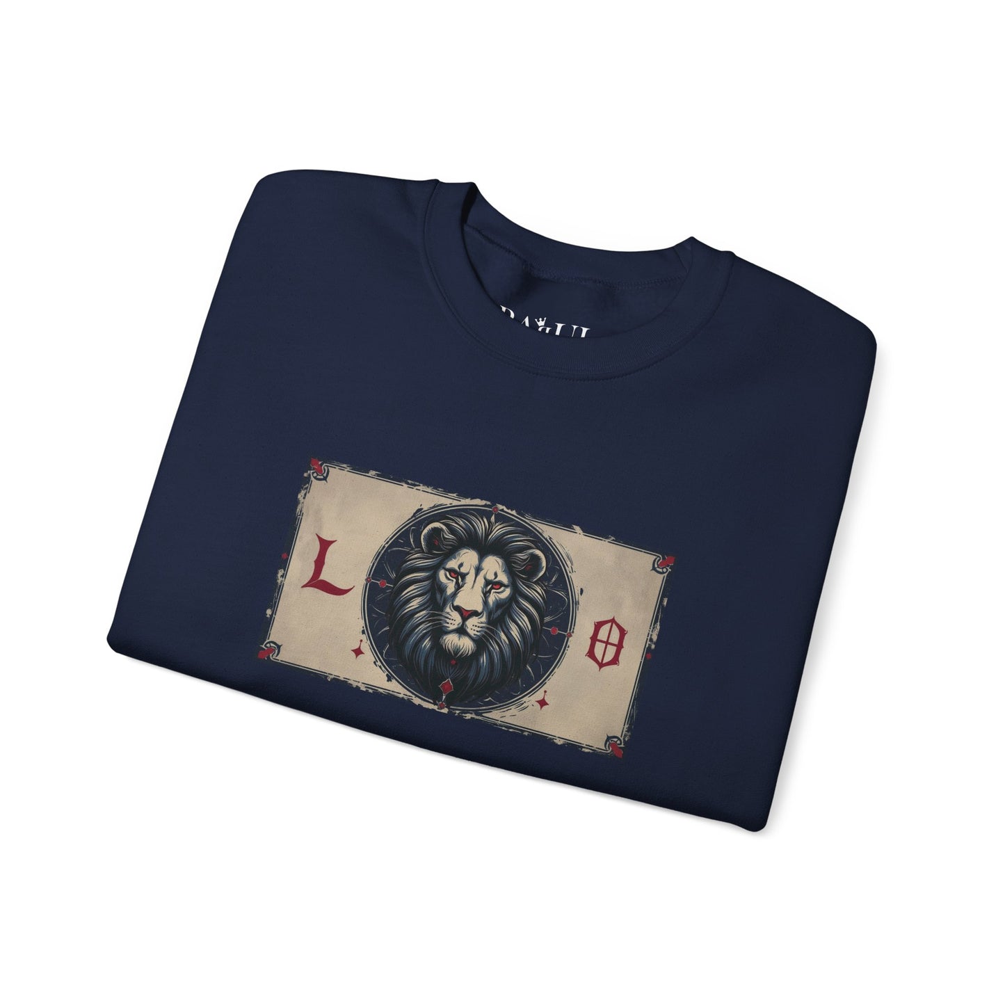 Leo - Gothic Zodiac Blue Sweatshirt