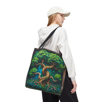 Artistic Surge - Eco-Friendly Canvas Tote Bag - TREE