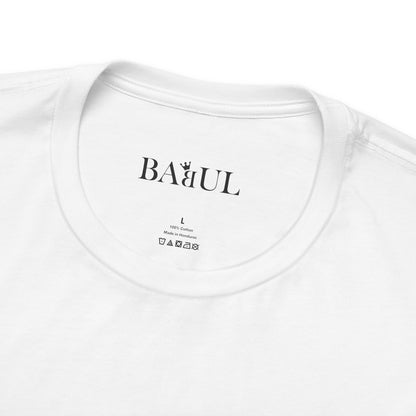 Catlosophy Unisex Jersey Short Sleeve Tee –  "Be mysterious" Design