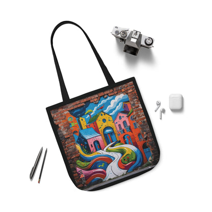 Artistic Surge - Eco-Friendly Canvas Tote Bag - HOUSES