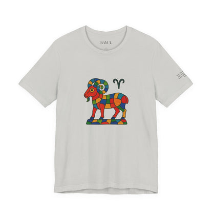 ARIES - T-shirt, The Zodiac in Colors