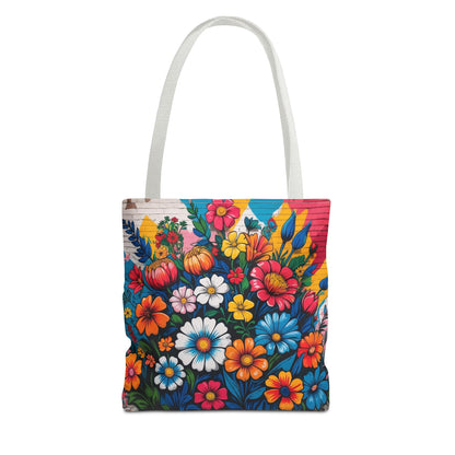 Artistic Surge - Eco-Friendly Canvas Tote Bag - FLOWERS
