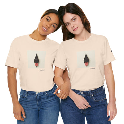 DOGART Unisex Jersey Dog T-Shirt - FONTANA - Iconic Painting Reimagined with Dogs