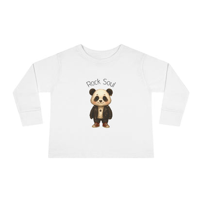 Rock Soul Kids Tees - Panda - Sweet Animals with a Rebel Beat