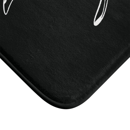 Tribal Bath Mat. Ocean Energy, Tribal Style