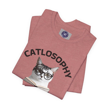 Catlosophy Unisex Jersey Short Sleeve Tee –  "I am not ignoring you" Design