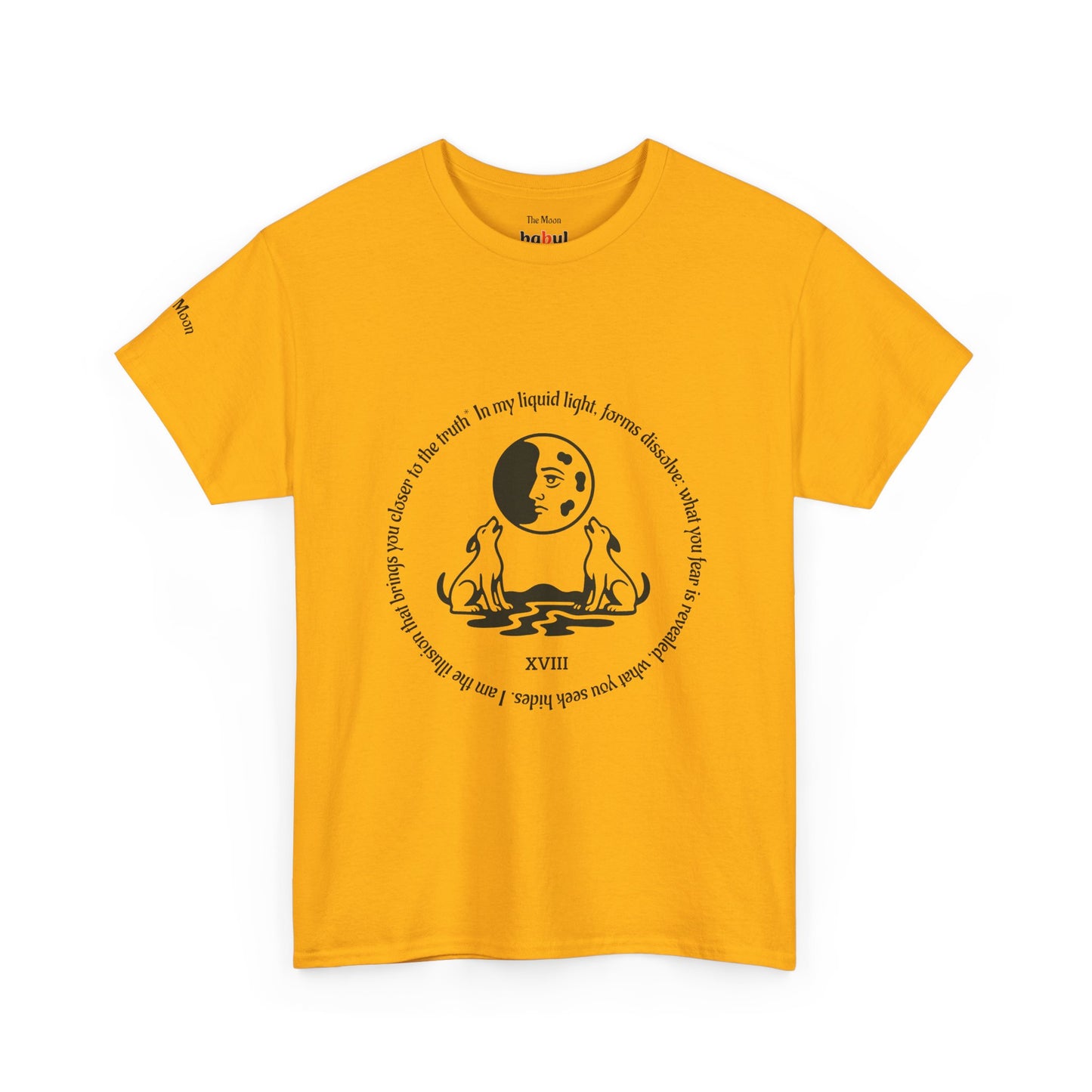 The Moon - ArcanaPop T-Shirt – Where Tarot Magic Meets Pop Art